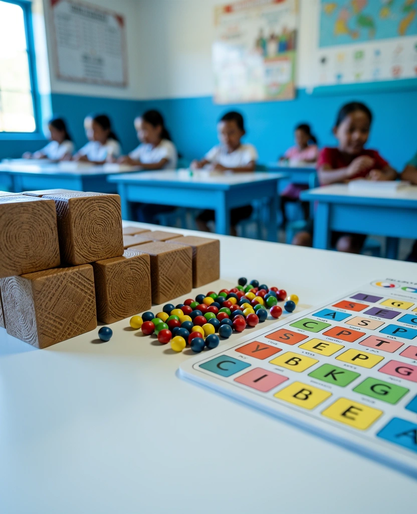 Materiales sensoriales táctiles