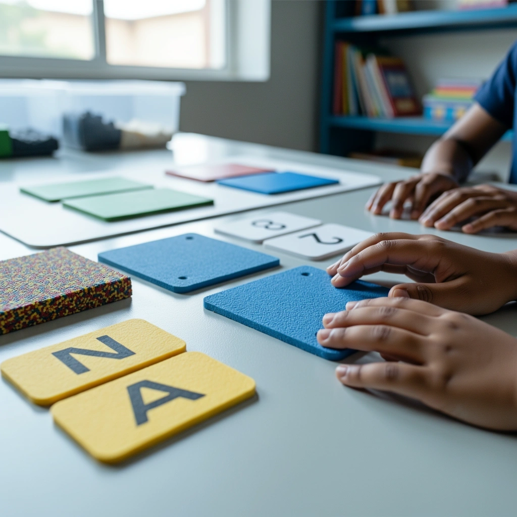 Herramientas sensoriales en Blue Haven